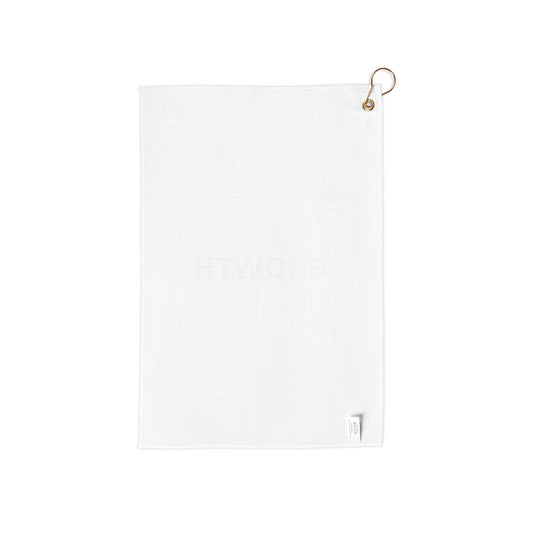 Golf towel back view