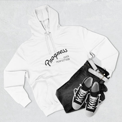 Progress Over Perfection Hoodie | Motivational Pullover Sweatshirt Unisex