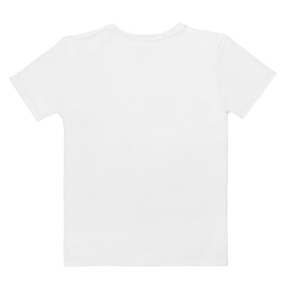 Trust the Process white t-shirt back view unisex cotton tee